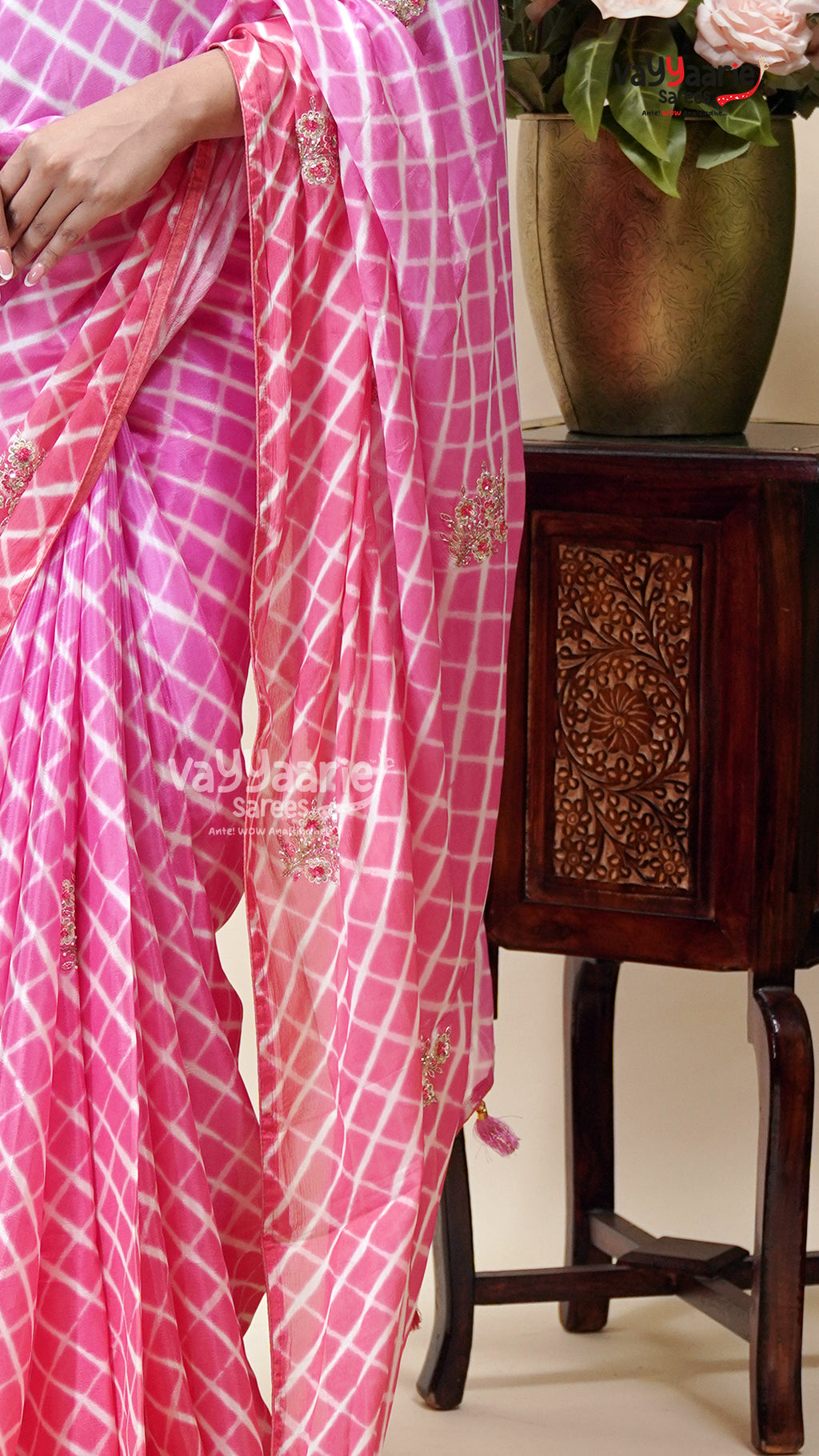 Designer Georgette Saree for Party Nights