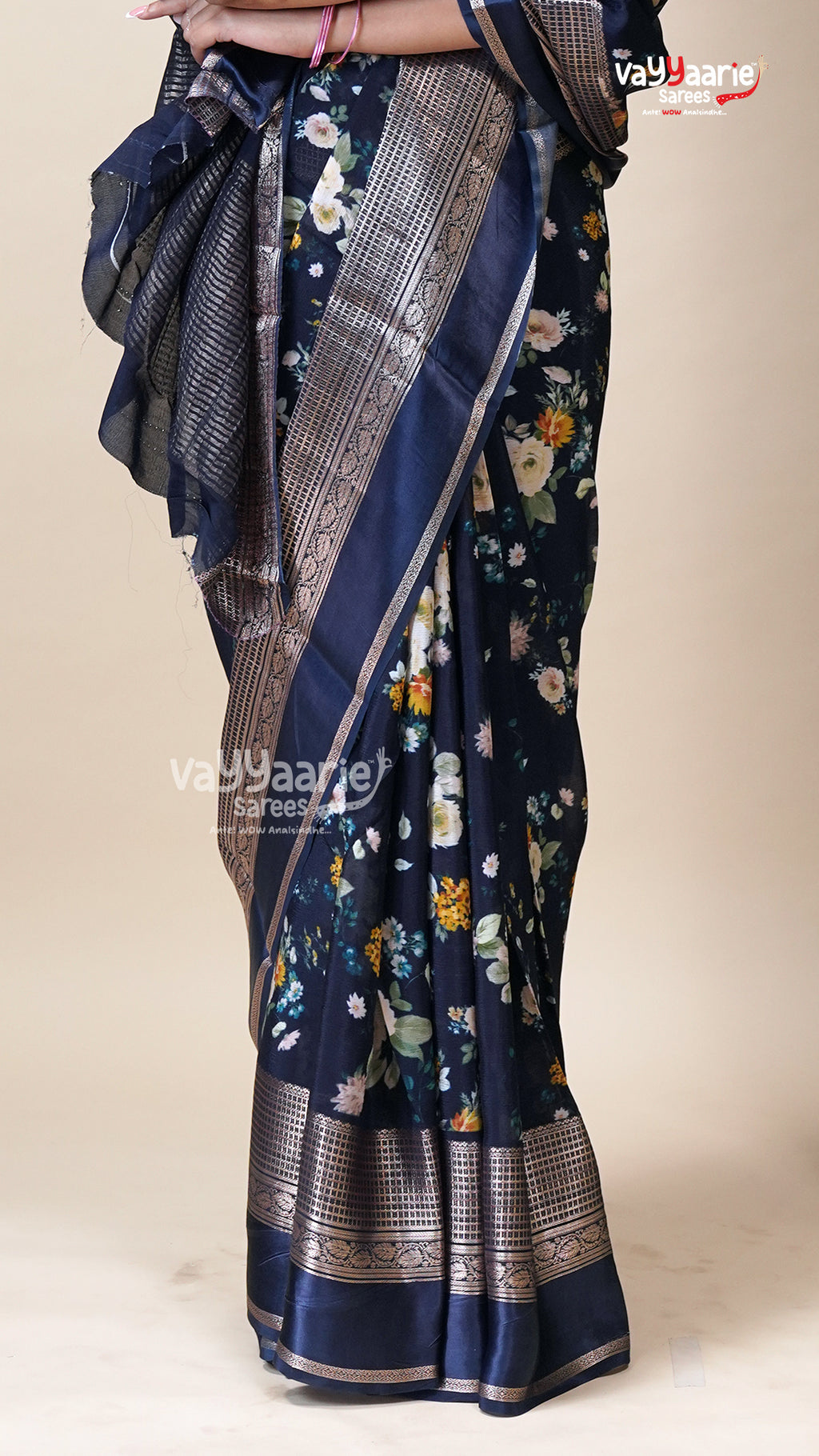 Multicolour Tissu Saree for Festive Styling