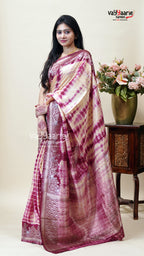 Fancy Tissue Saree for Wedding Guest Looks