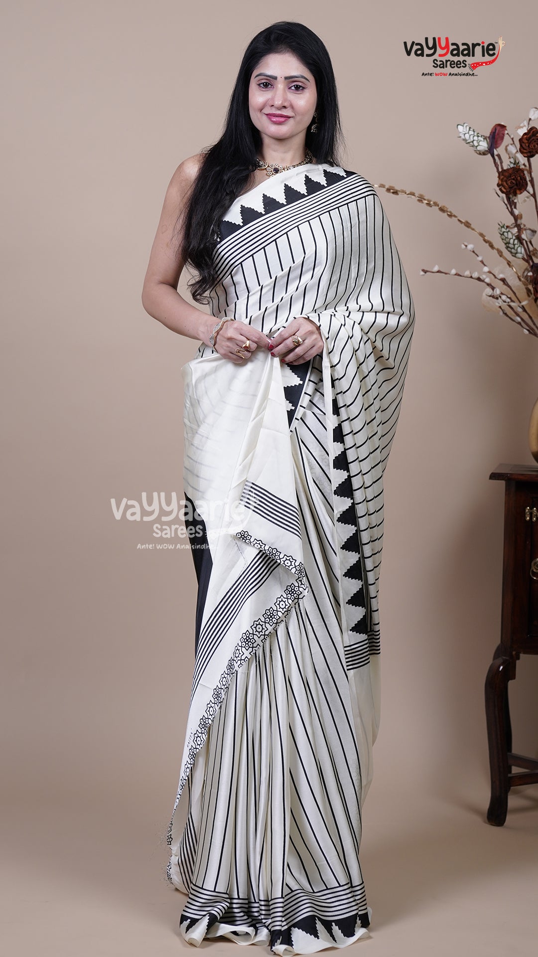 Multi Colour Satin Fancy Saree for Festive Wear