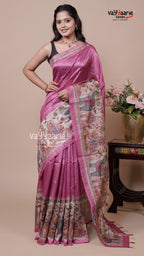 Tusser Saree in Multicolour for Gifting