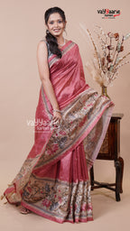 Tusser Saree for Party Wear