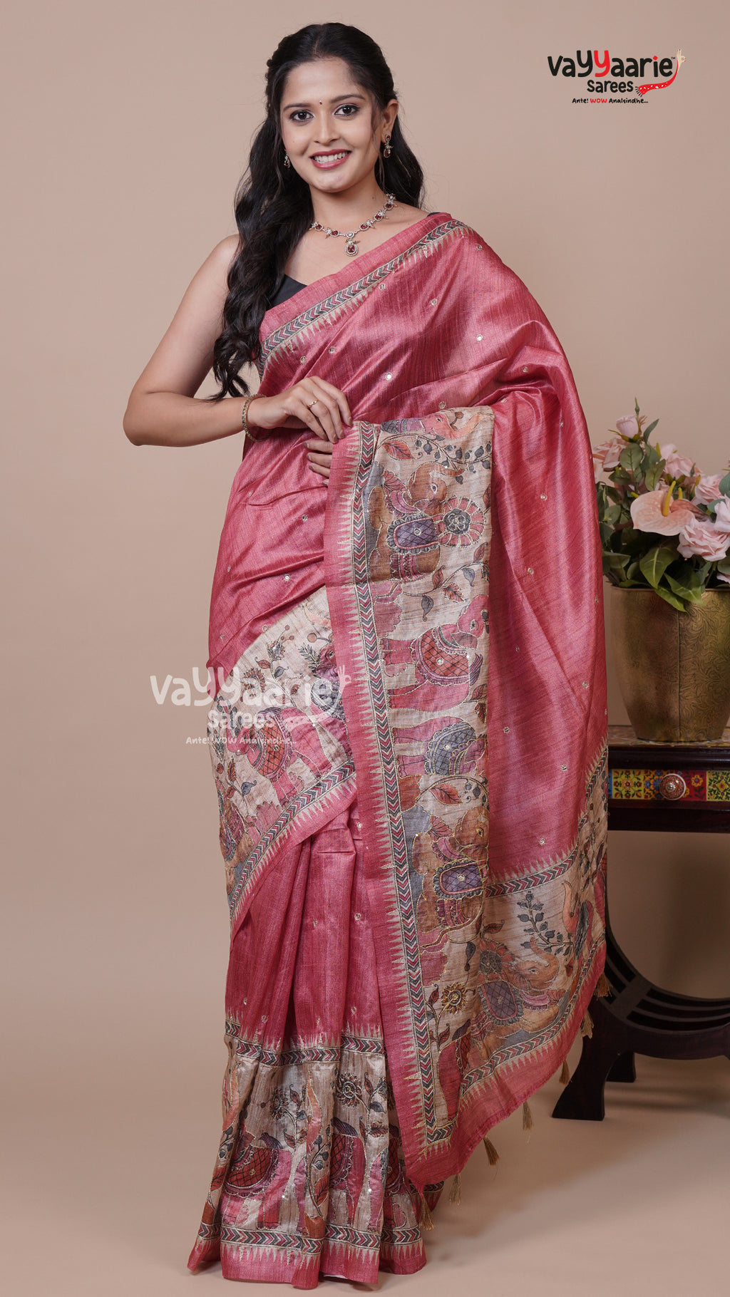 Tusser Saree for All Occasions