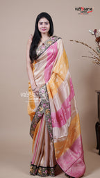 Multi Colour Tissue Fancy Saree for Everyday Elegance