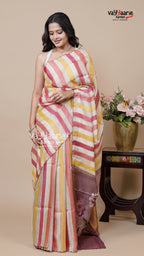 Multi Tone Tissue Saree for Special Days