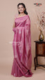 Tissue Saree in Onion Pink for Party Wear