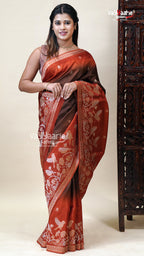 Affordable Multicolour Tissu Fancy Saree