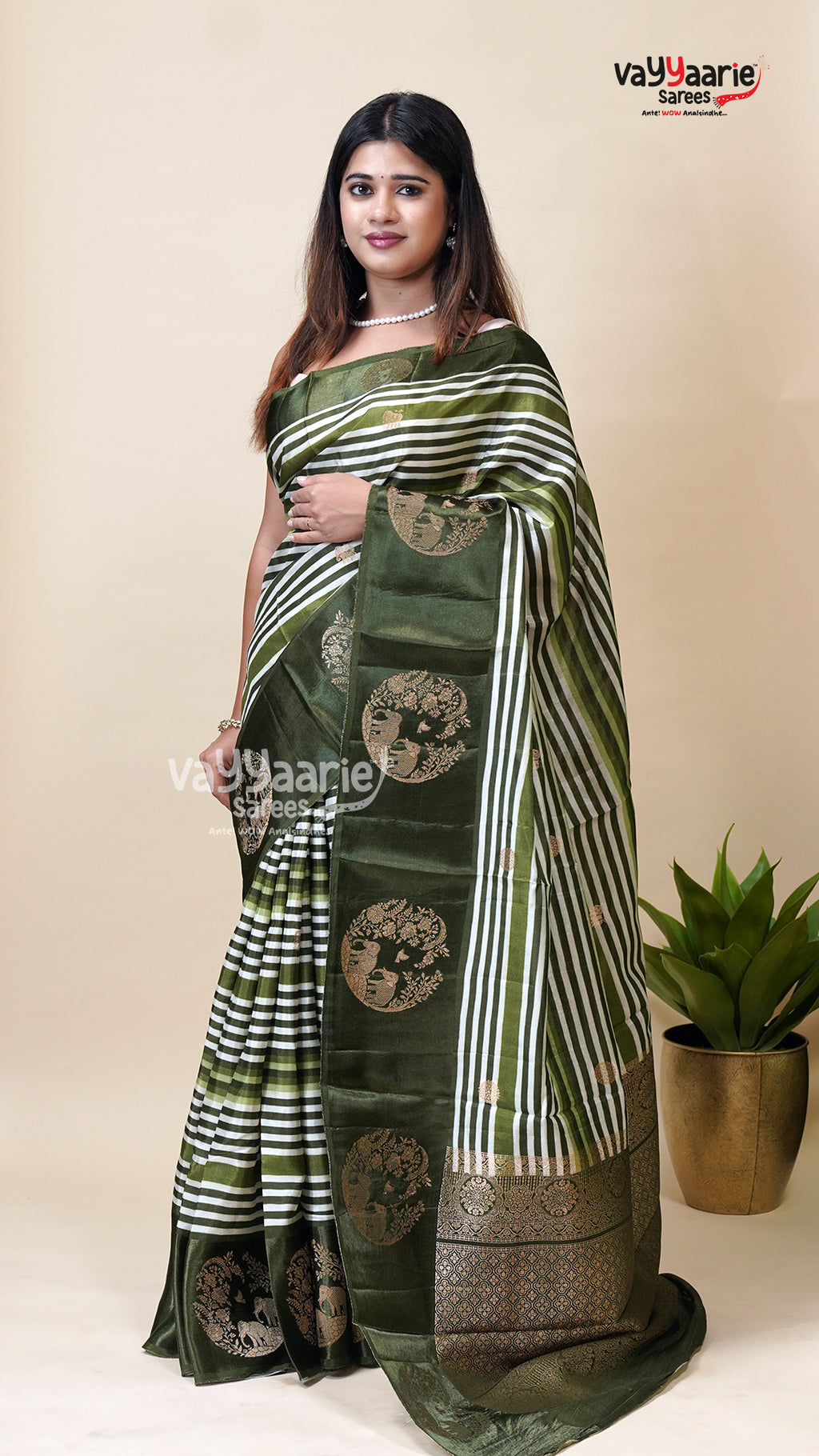 Multicolour Tissu Saree for Festive Wear