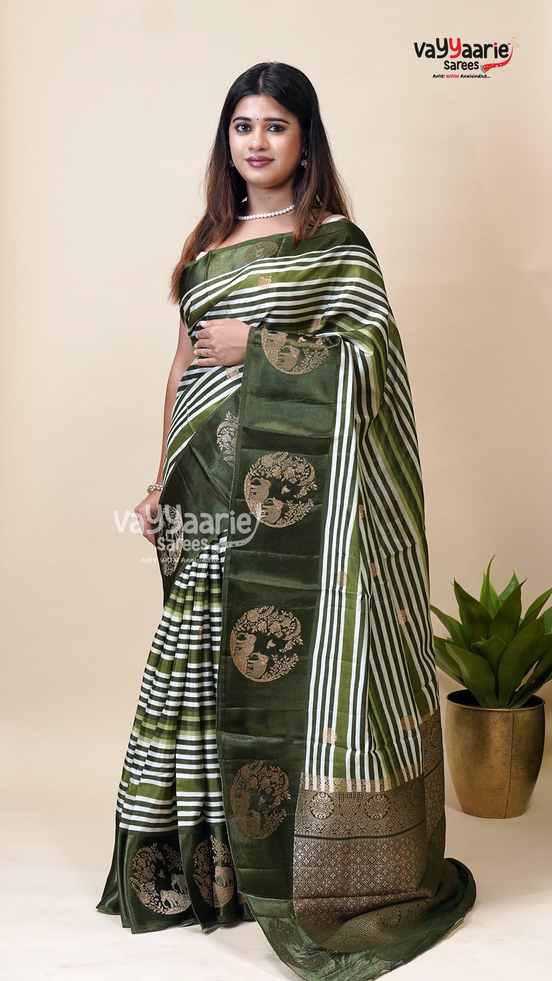 Multicolour Tissu Saree for Festive Wear