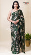 Multicolour Tissu Saree with Unstitched Blouse