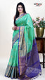 Sea Green Kuppadam Saree for Occasion Styling
