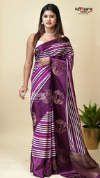 Fancy Multicolour Tissu Saree for Parties
