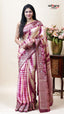 Fancy Tissue Saree for Wedding Guest Looks
