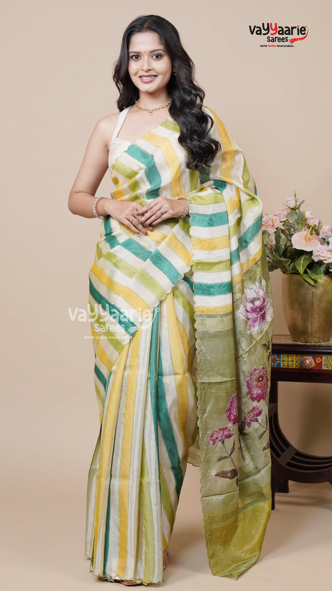 Tissue Saree for All Occasions Hover Image
