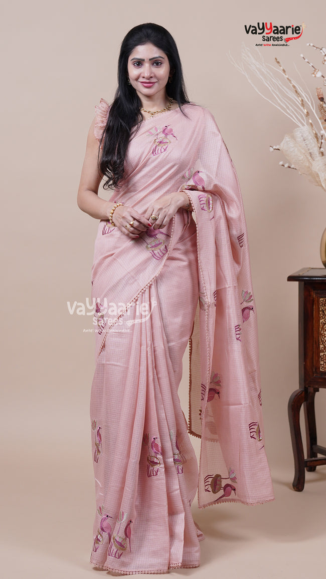 Vibrant Fancy Kota Saree for Women Hover Image