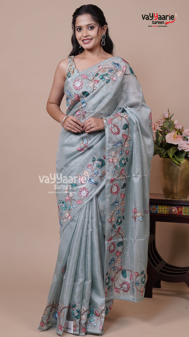 Fancy Kota Saree for Evening Functions Hover Image