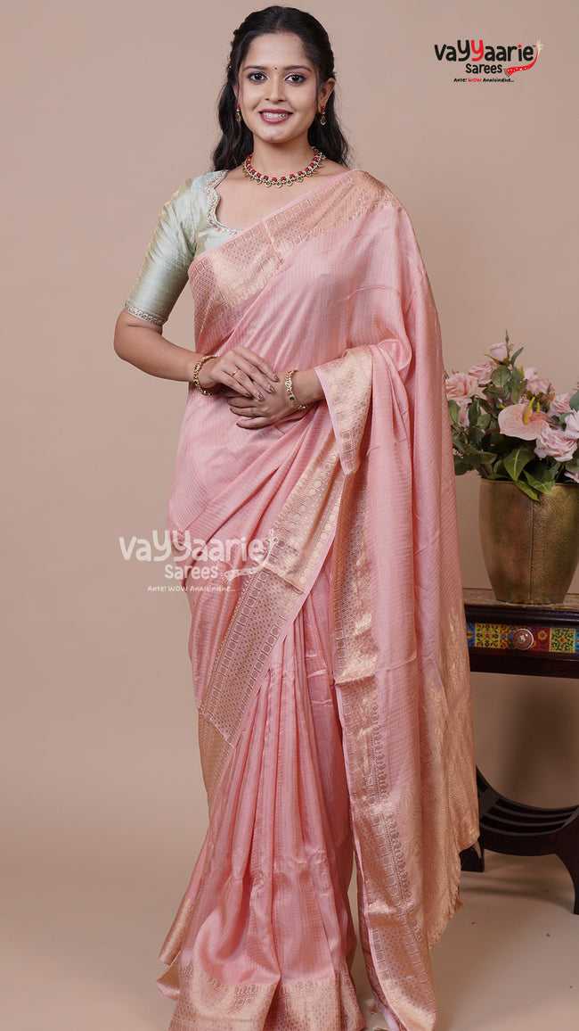 Crepe Saree for Evening Functions Hover Image