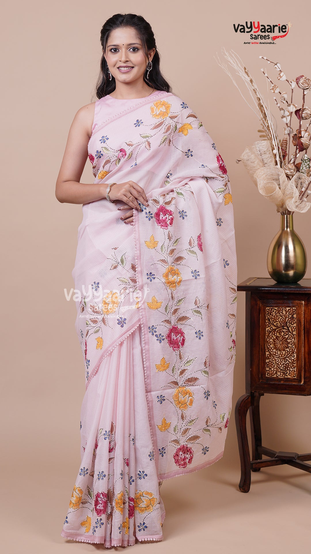 Multi Tone Fancy Kota Saree for Special Days