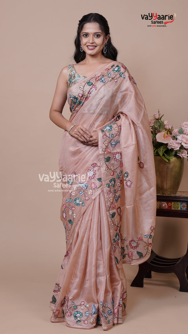 Colourful Fancy Kota Saree for Festive Wear Hover Image