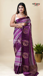 Fancy Multicolour Tissu Saree for Parties