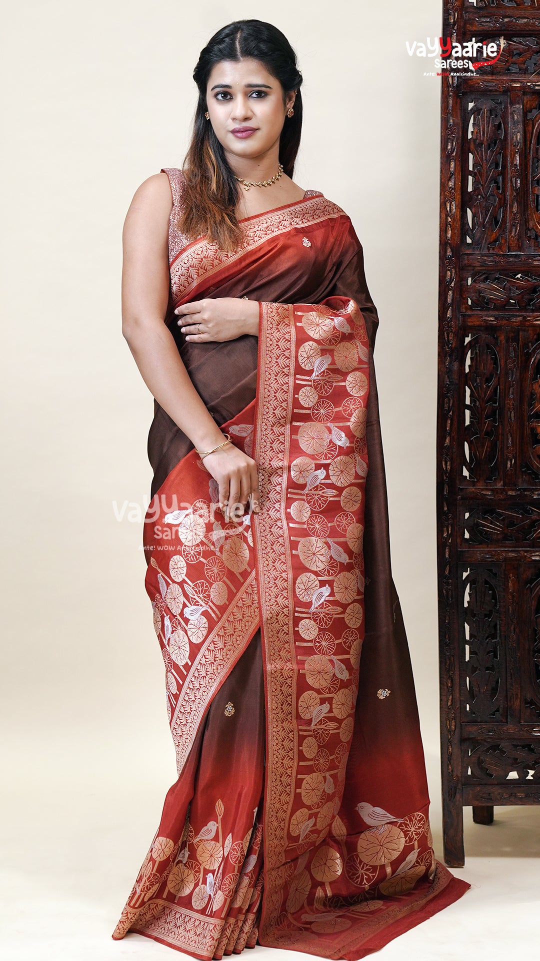 Classic Multicolour Tissu Saree for Events