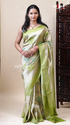 Fancy Multicolour Tissu Saree for Gifting