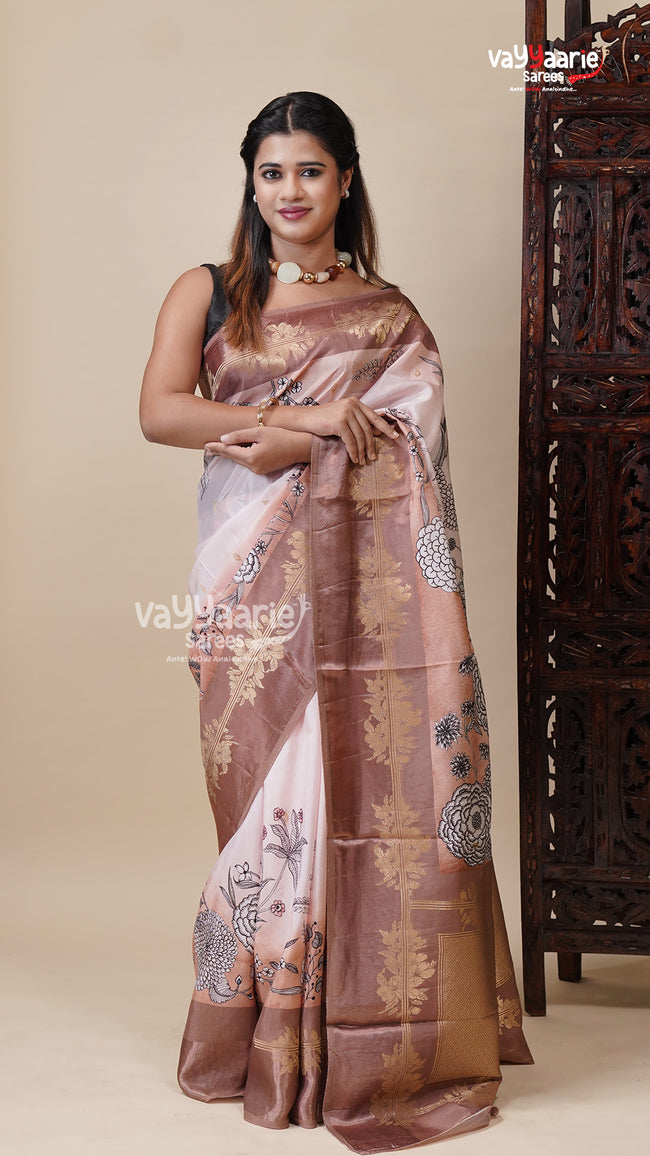 Multicolour Tissu Saree for Special Moments Hover Image