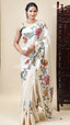 Fancy Multicolour Tusser Saree for Women