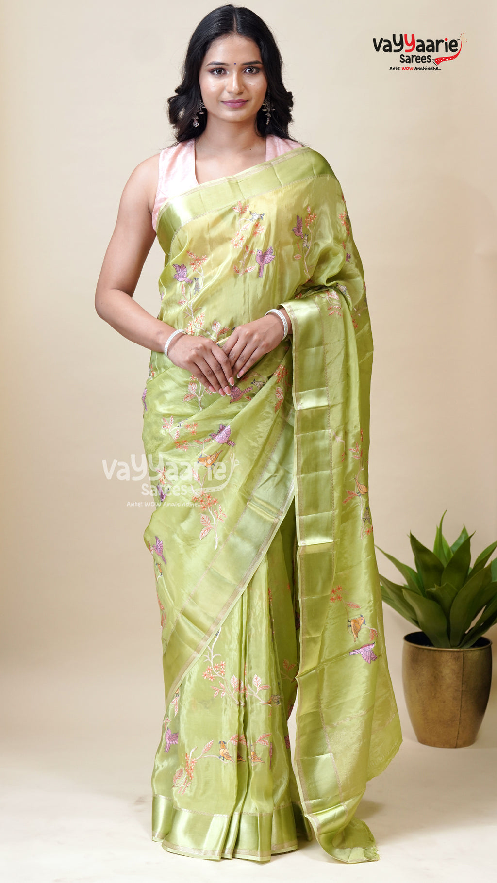 Multicolour Tissu Saree for Elegant Looks