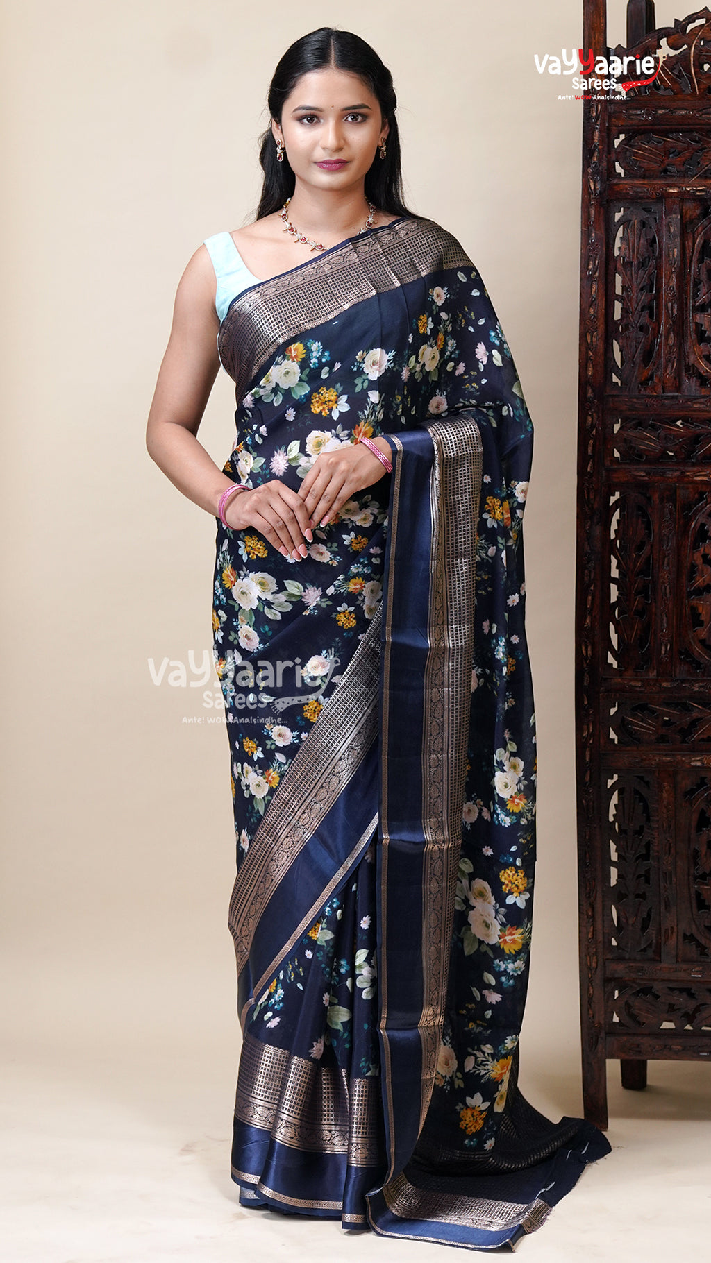 Multicolour Tissu Saree for Festive Styling