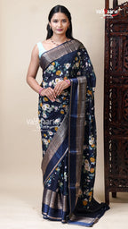 Multicolour Tissu Saree for Festive Styling