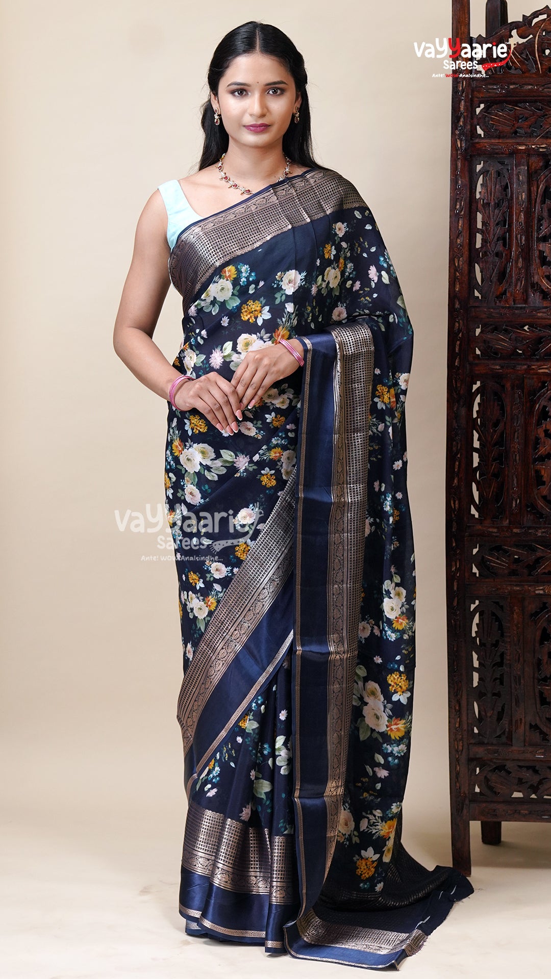 Multicolour Tissu Saree for Festive Styling
