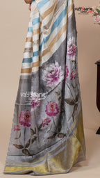 Artful Tissue Saree for Family Functions