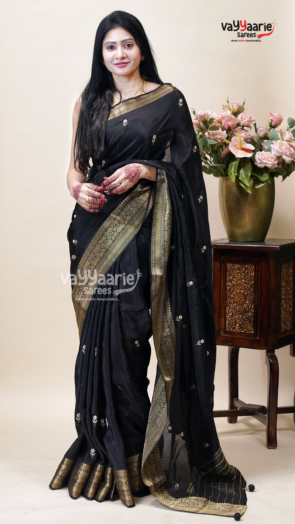 Mango Silk Designer Saree for Special Days