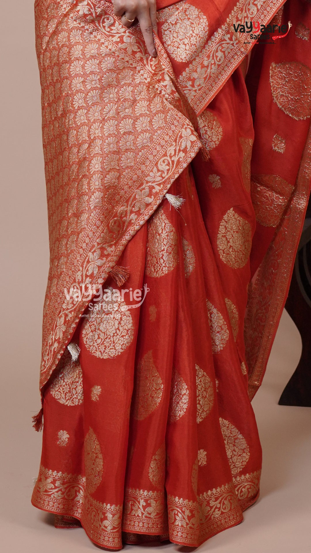 Banaras Mango Fancy Saree for Festivals