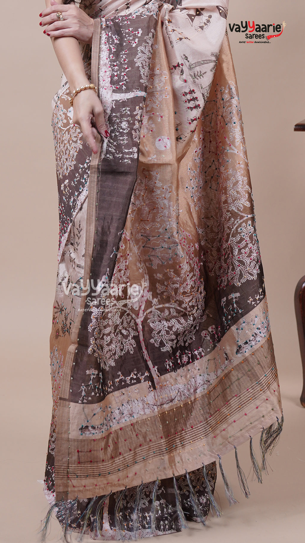 Vibrant Dola Silk Fancy Saree for Women