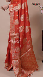 Banaras Mango Fancy Saree for Festivals